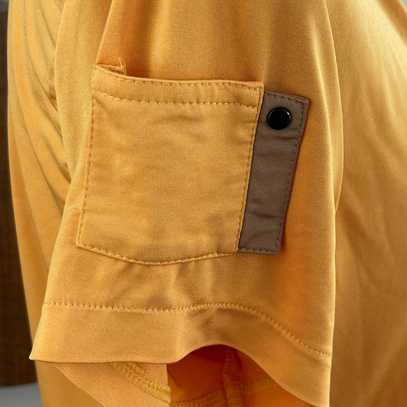 JAMIE SADOCK Snap Button GOLF Polo Henley SHIRT - Picture 9 of 14